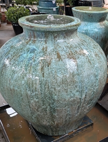 Fontæne krukke Opal Green